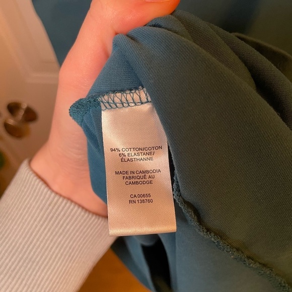 Thyme Maternity Blue Midi Dress - Picture 6 of 6